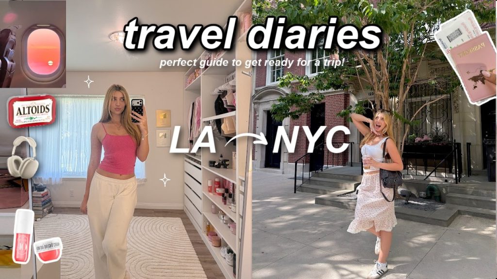 ultimate PREP & PACK for traveling! | essentials, shopping, packing tips, aesthetic travel days!